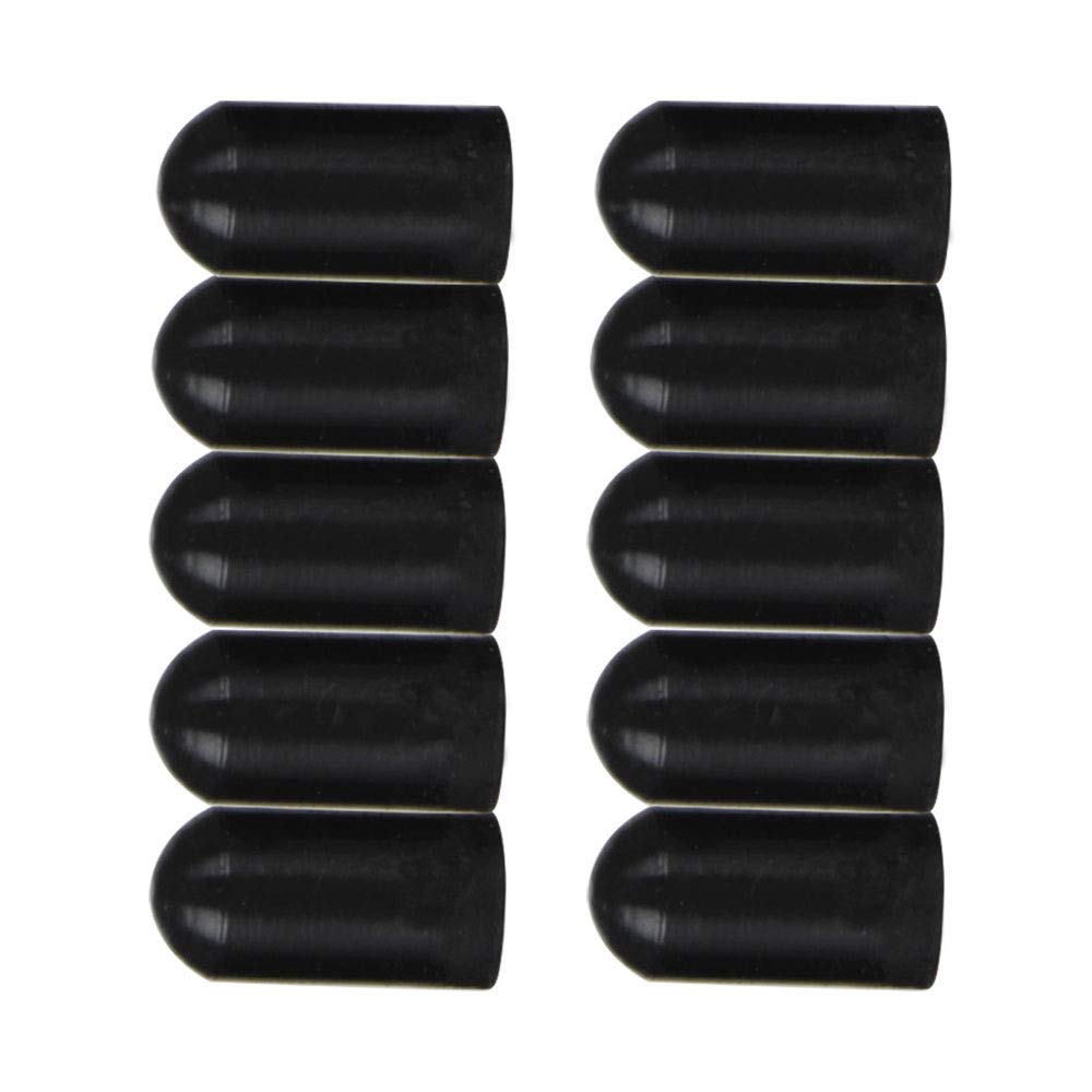 Tzong Silicone Drum Stick Head Dampener Set Portable Drum Practice Pad Portable Drum Practice Set Percussion Accessories Black 1